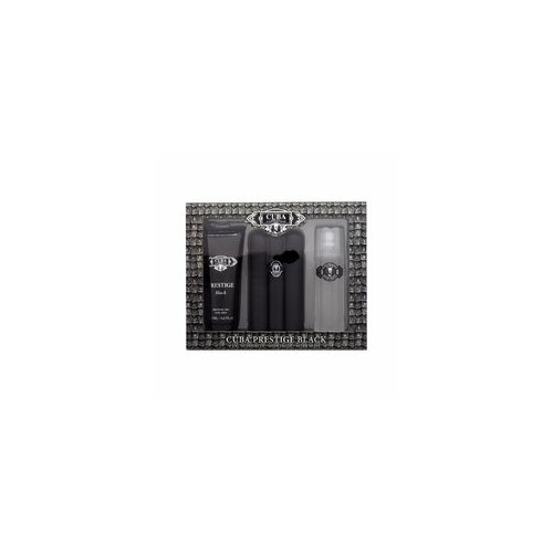 Cuba Prestige Black Gift set EDT