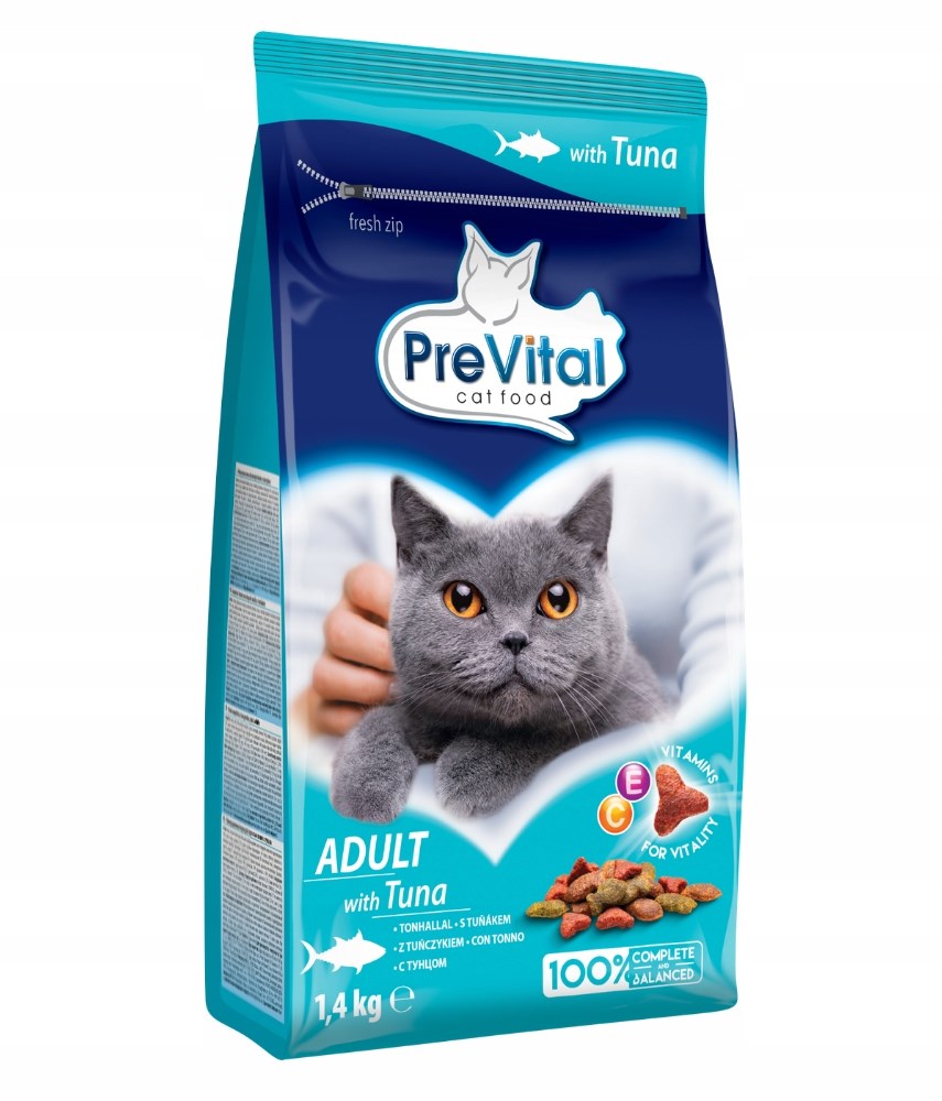 PREVITAL  Adult Tuna - dry cat