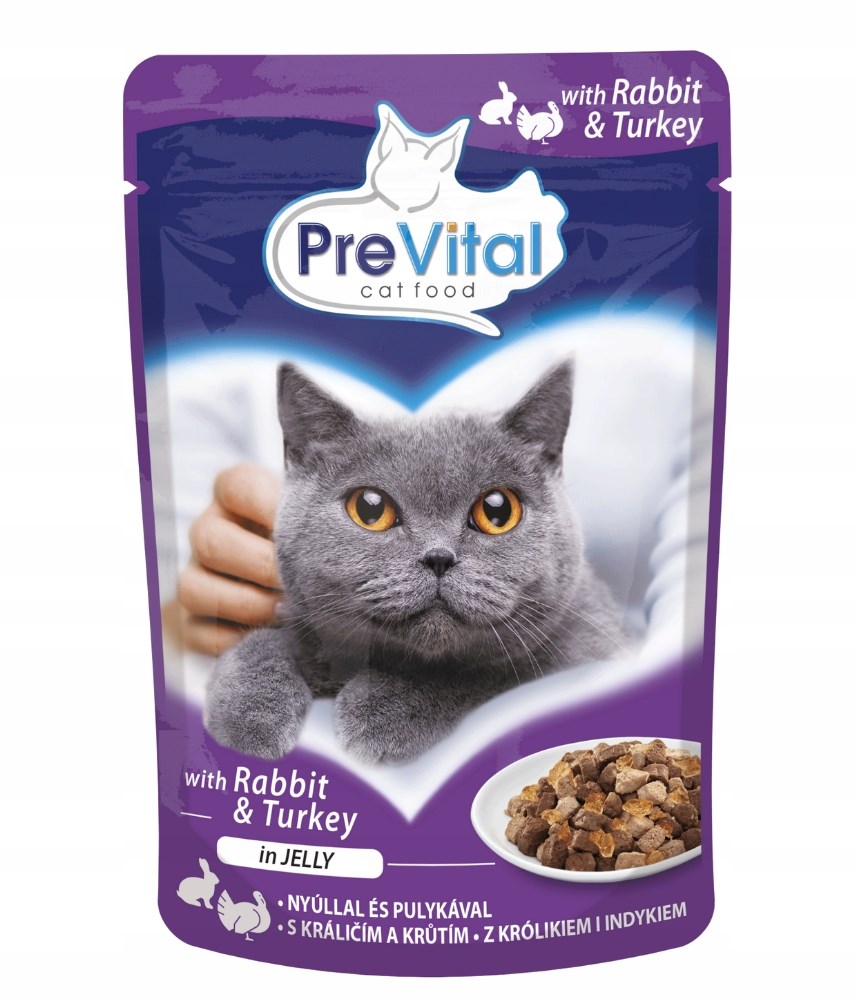 PREVITAL Turkey and rabbit in jelly