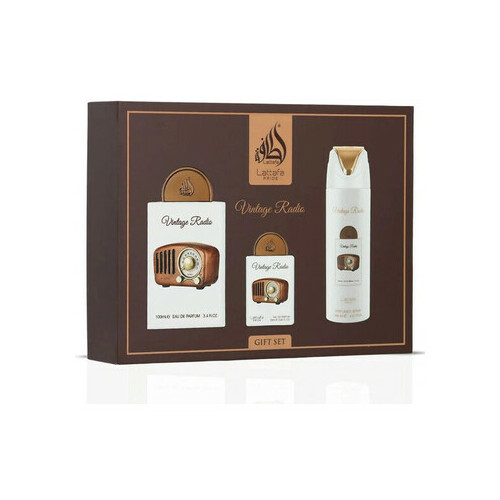 Lattafa Perfumes Pride Vintage Radio Gift