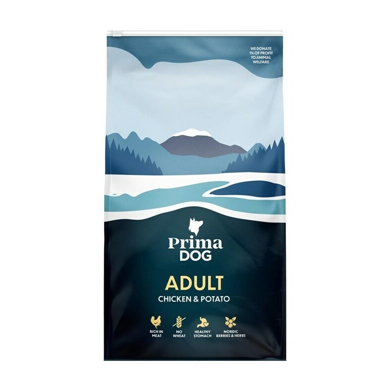PRIMA DOG DRY FOOD CHICKEN-POTATO 10