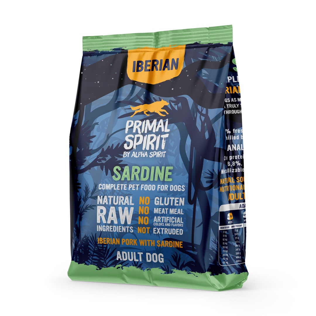PRIMAL SPIRIT Iberian Sardine – semi-moist