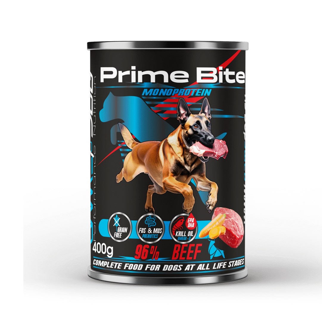 GAME DOG PRIME BITE Monoprotein Beef