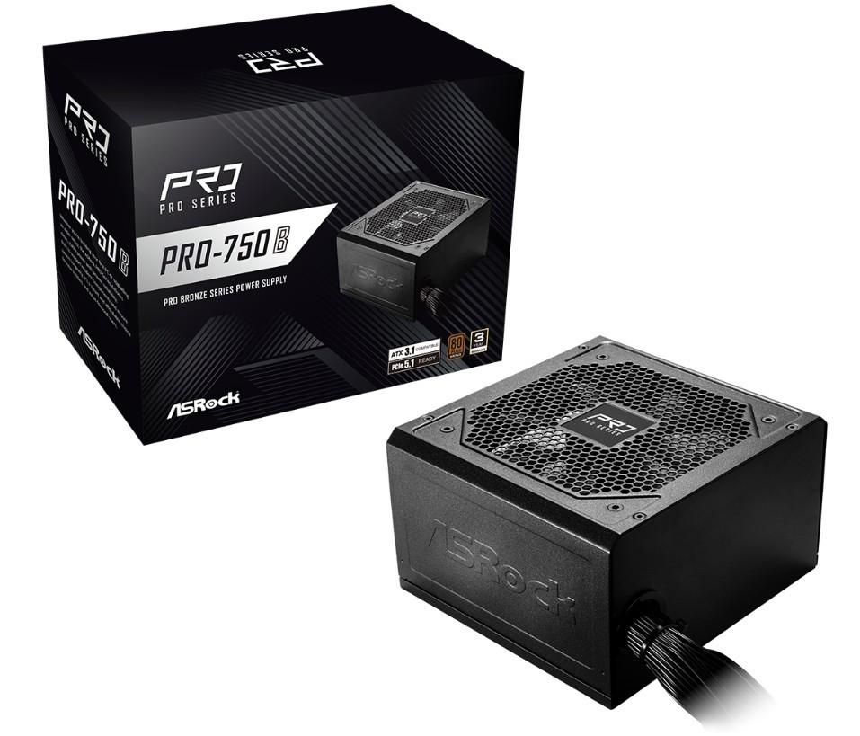 ASRock  PRO-650B 650W 80PLUS BRONZE NON