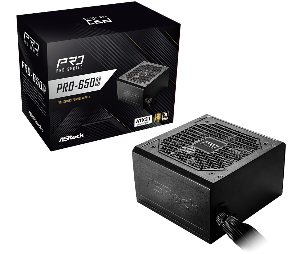ASRock PRO-650G 650W 80PLUS GOLD NON