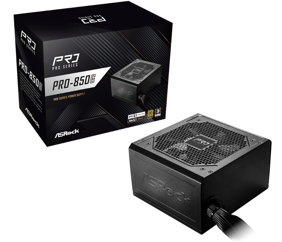 ASRock PRO-850G 850W 80PLUS GOLD NON