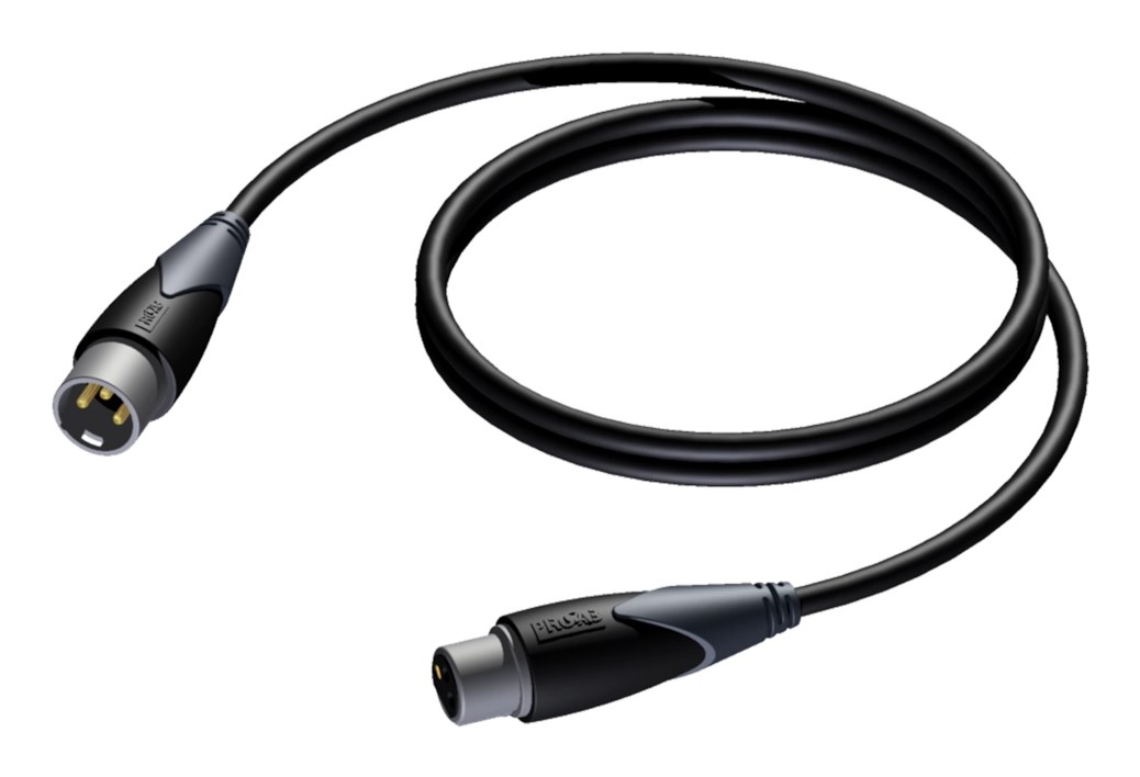 PROCAB  CABLE XLR MALE-XLR FEMALE 3