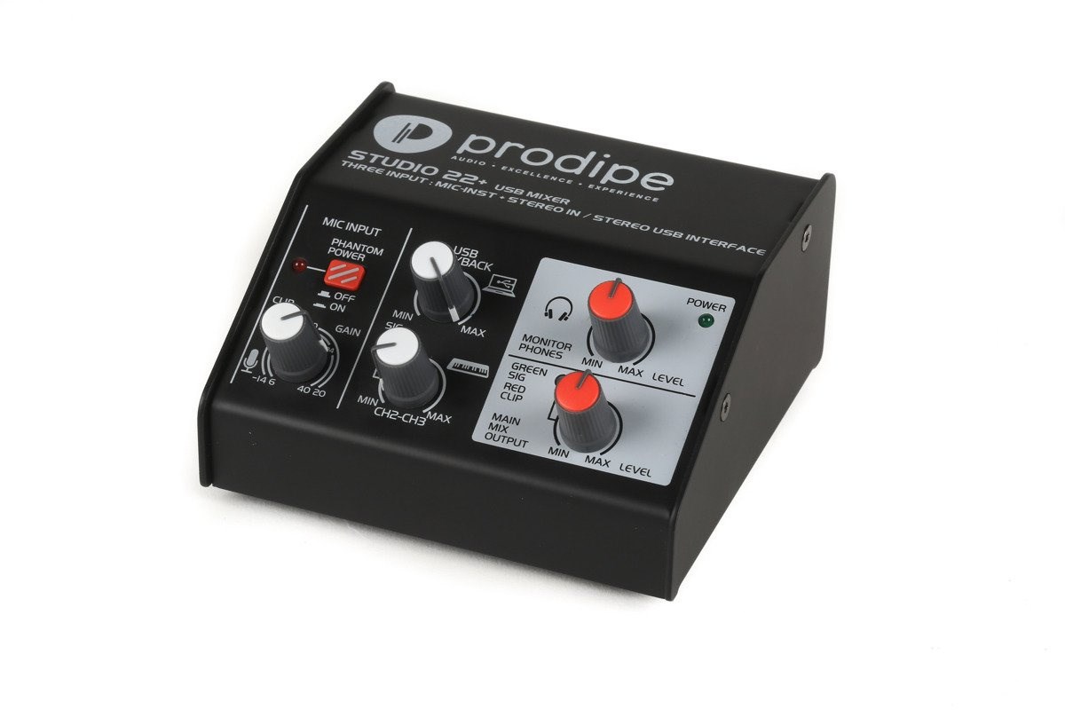 PRODIPE Studio 22+ - interfejs audio