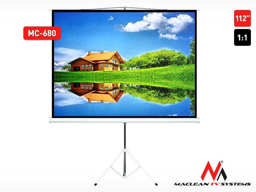 Maclean Projection screen MC-680 112" 1: