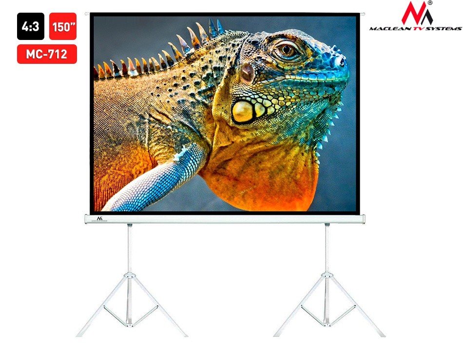 Maclean Projection screen MC-712 150" 4:3