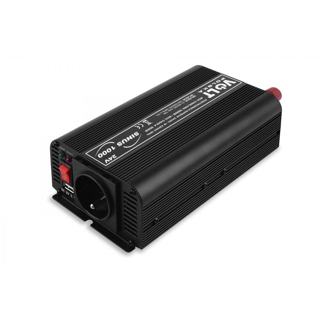 Volt Polska Przetwornica Sinus 500/1000W 24V