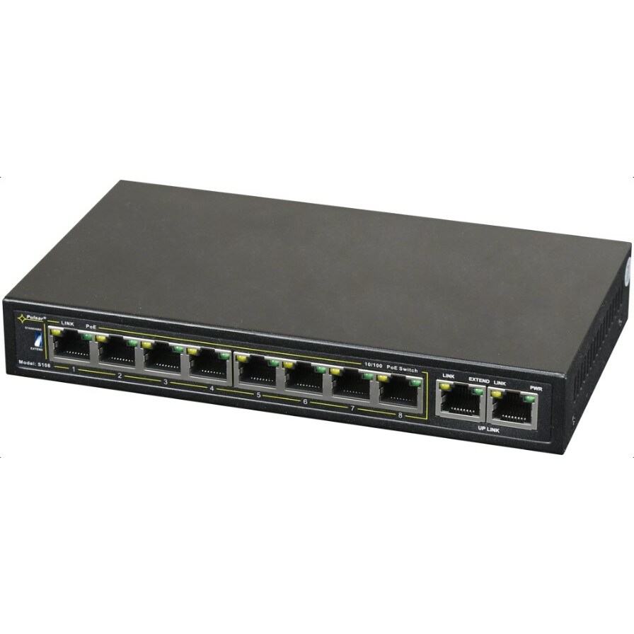 PULSAR S108 network switch Fast Ethernet