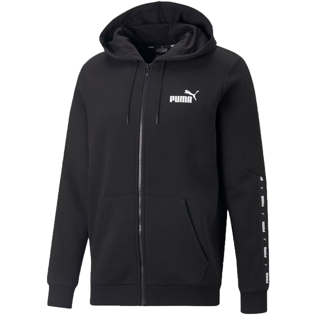 PUMA ESS+ Tape Full-Zip Hoodie FL
