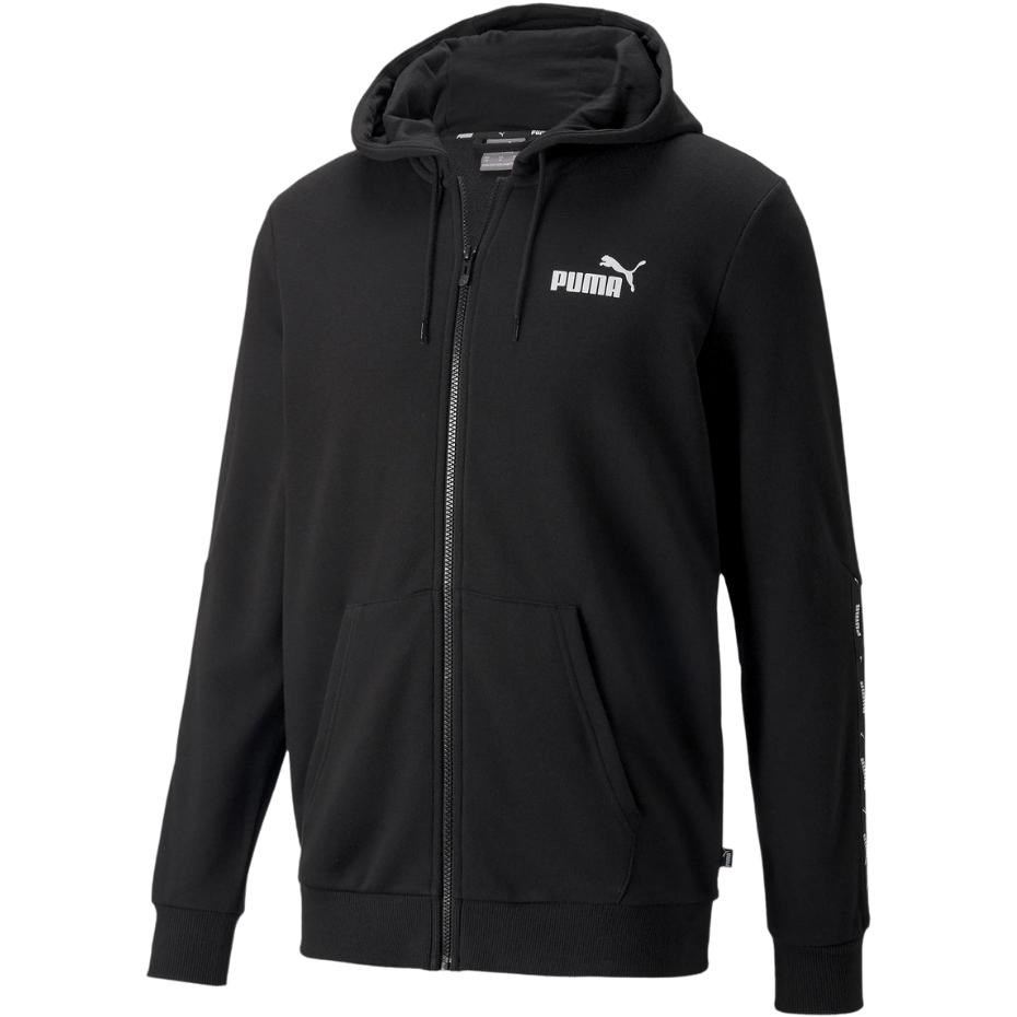 PUMA  ESS+ Tape Full-Zip Hoodie TR
