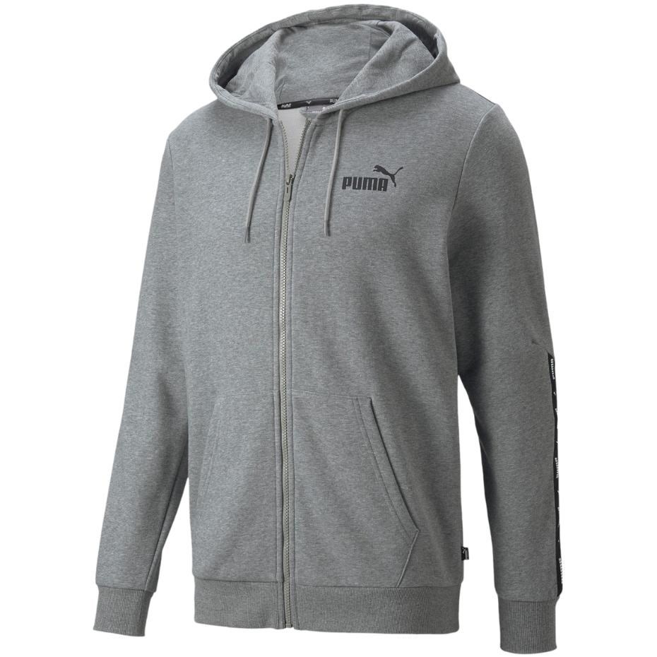 PUMA  ESS+ Tape Full-Zip Hoodie TR