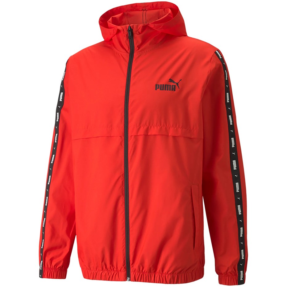 PUMA  ESS+TAPE Windbreaker Men`s Jacket Red