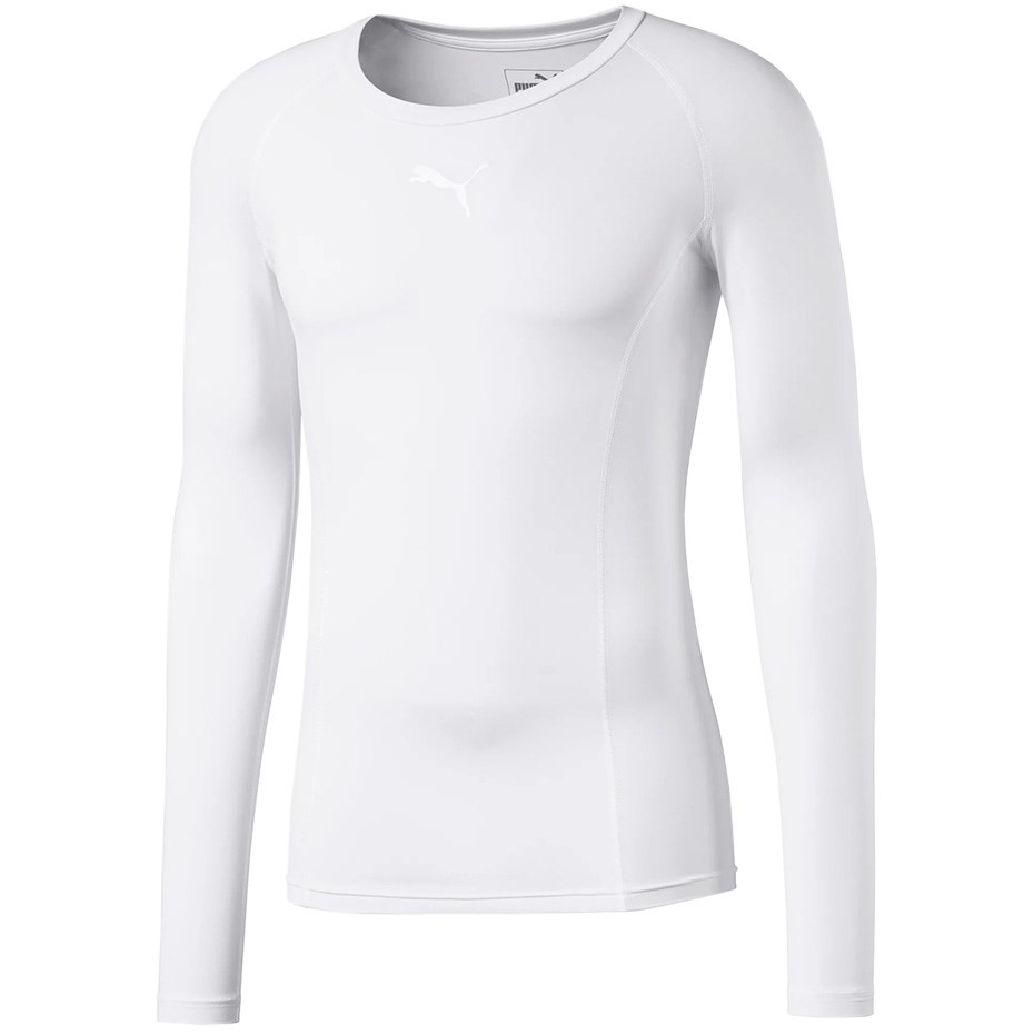 PUMA  LIGA Baselayer Tee LS White