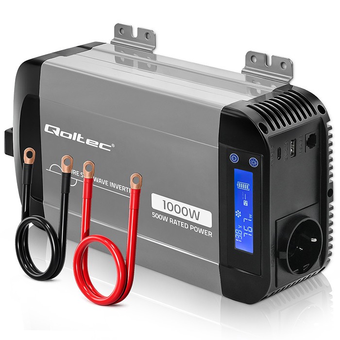 Qoltec  Pure sine wave inverter 12V