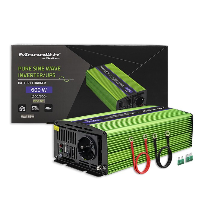 Qoltec  Pure Sine Wave Inverter Monolith