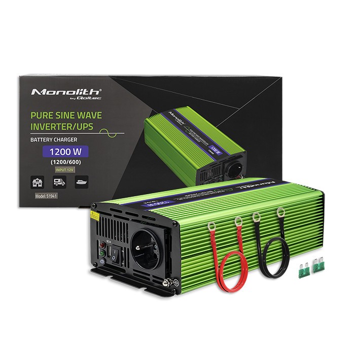 Qoltec  Pure Sine Wave Inverter Monolith