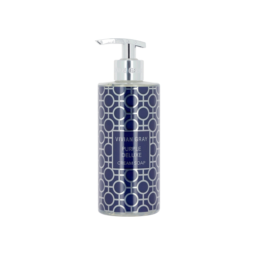 Vivian Gray Purple Deluxe Cream Soap