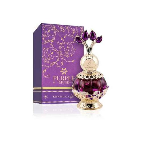 Khadlaj Purple Musk Perfumed Oil (Woman