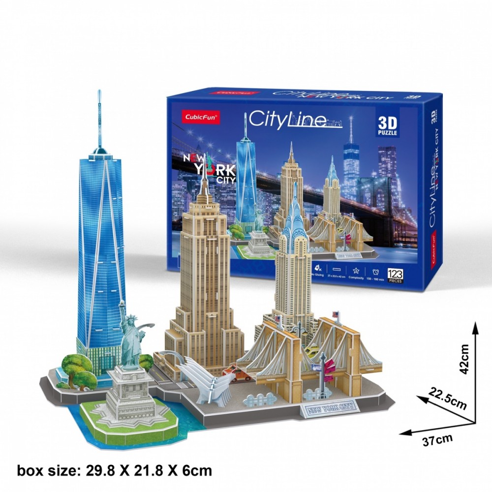 Cubic Fun  Puzzle 3D City Line