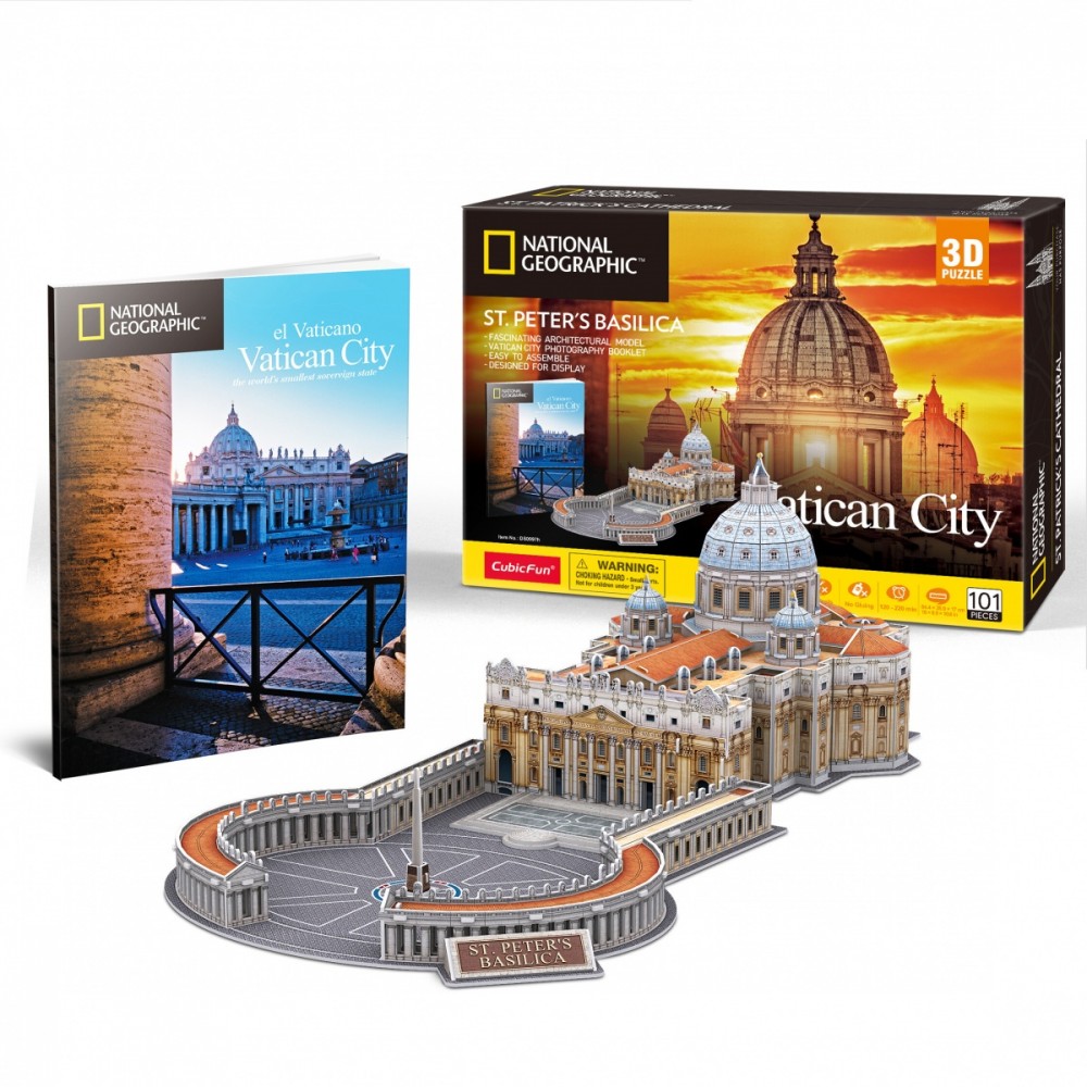 Cubic Fun Puzzle 3D St. Peters