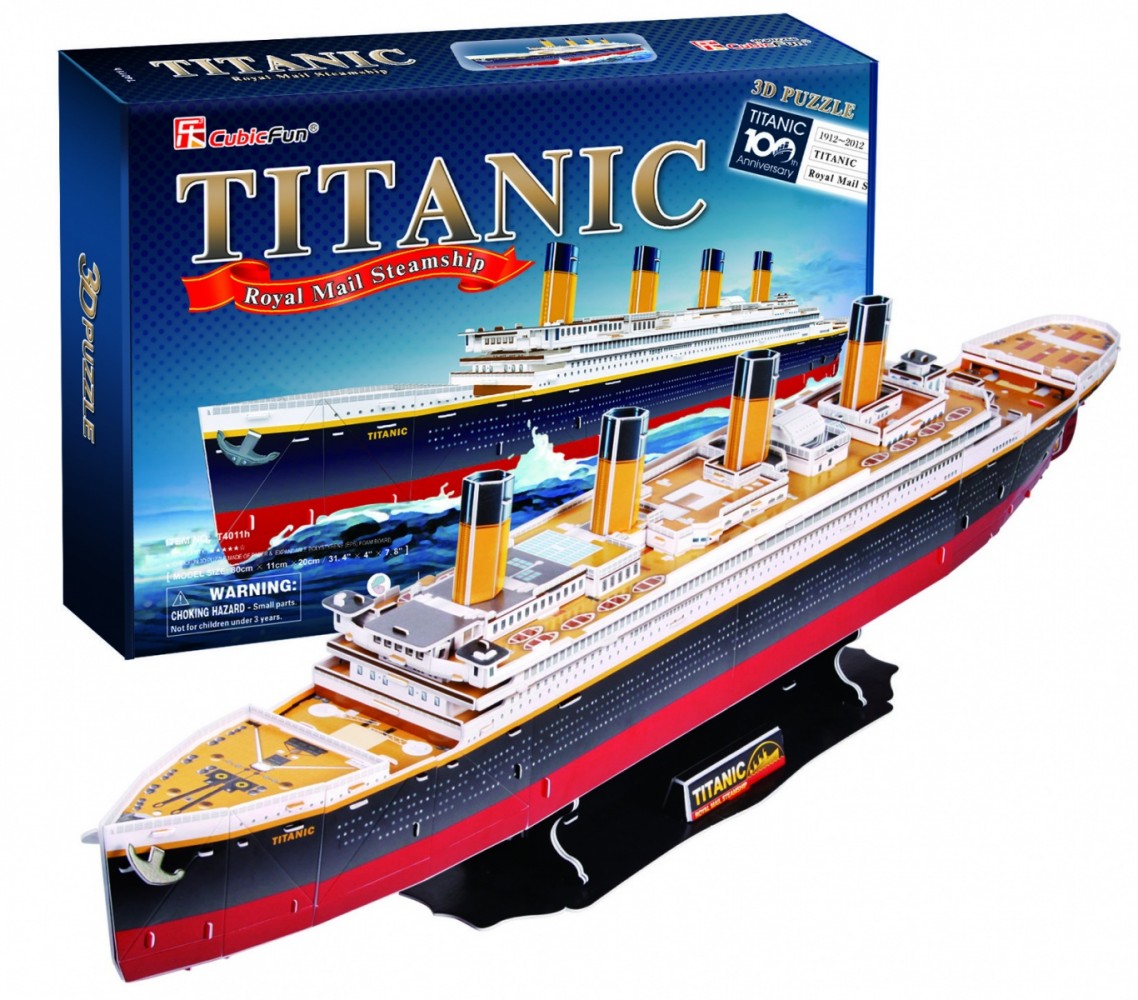 Cubic Fun Puzzle 3D Titanic Big