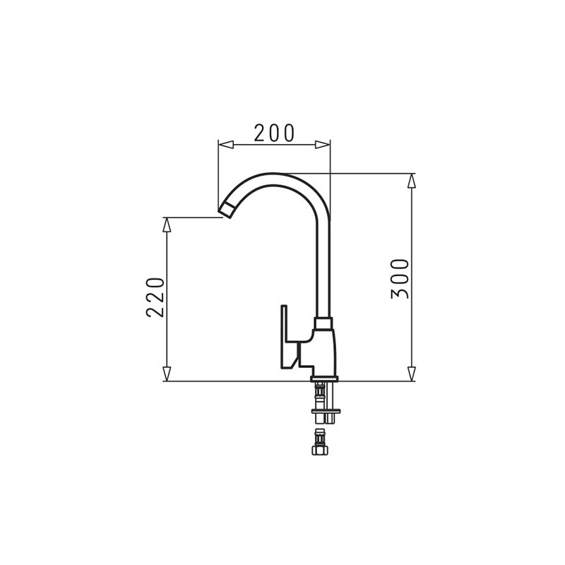 PYRAMIS  Bello Duo Kitchen mixer 090927138