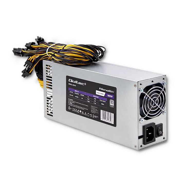 Qoltec  50349 PCI-E 1800W power supply