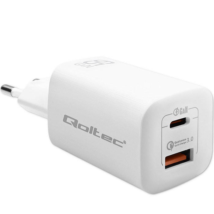 Qoltec  GaN ULTRA 65W charger 5V