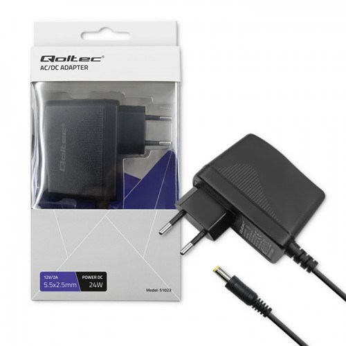 Qoltec  51023 power adapter/inverter Indoor 24