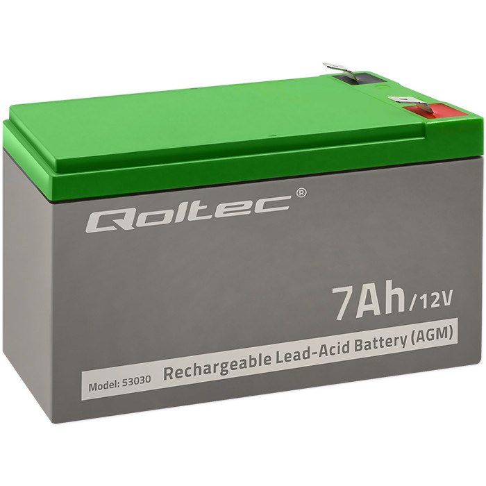 Qoltec Gel battery | 12V |
