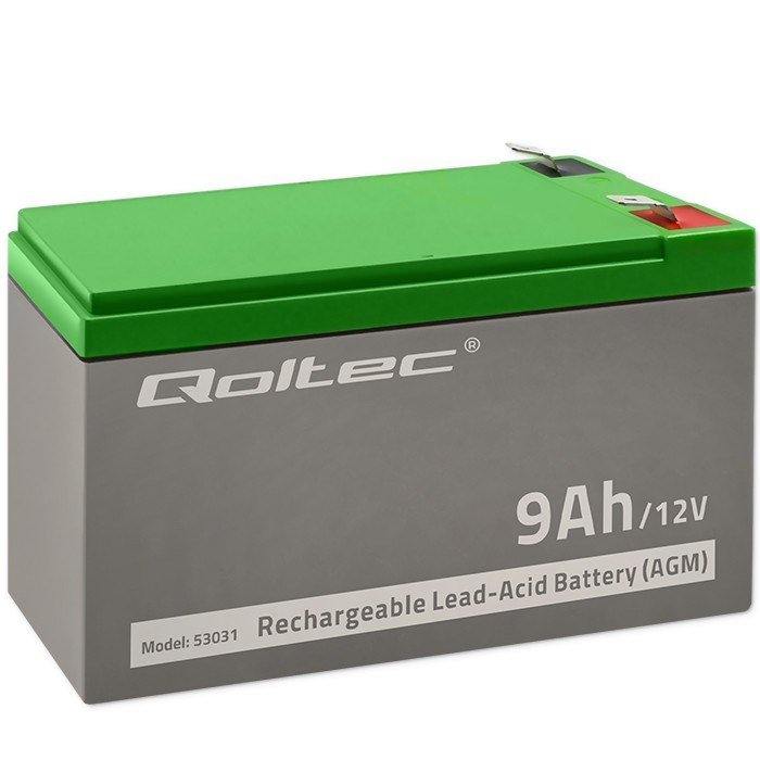 Qoltec  Gel battery | 12V |
