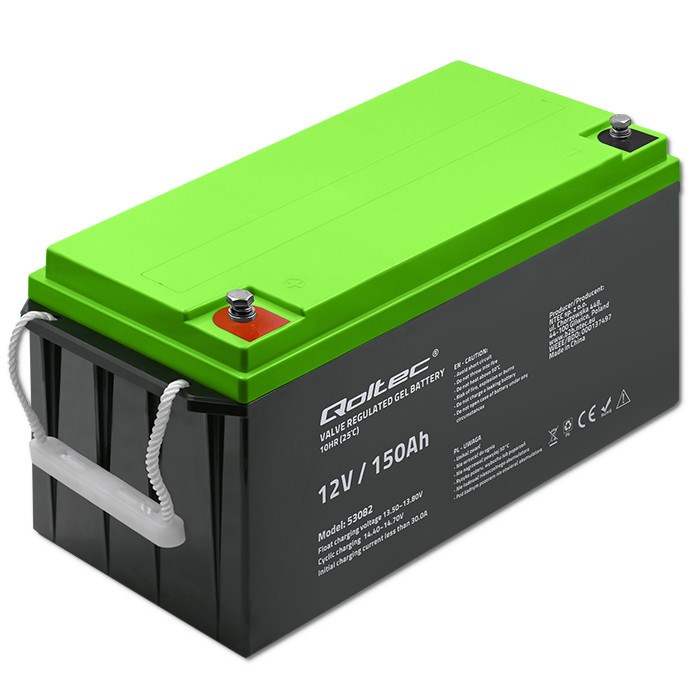 Qoltec Battery żelowy | 12V |