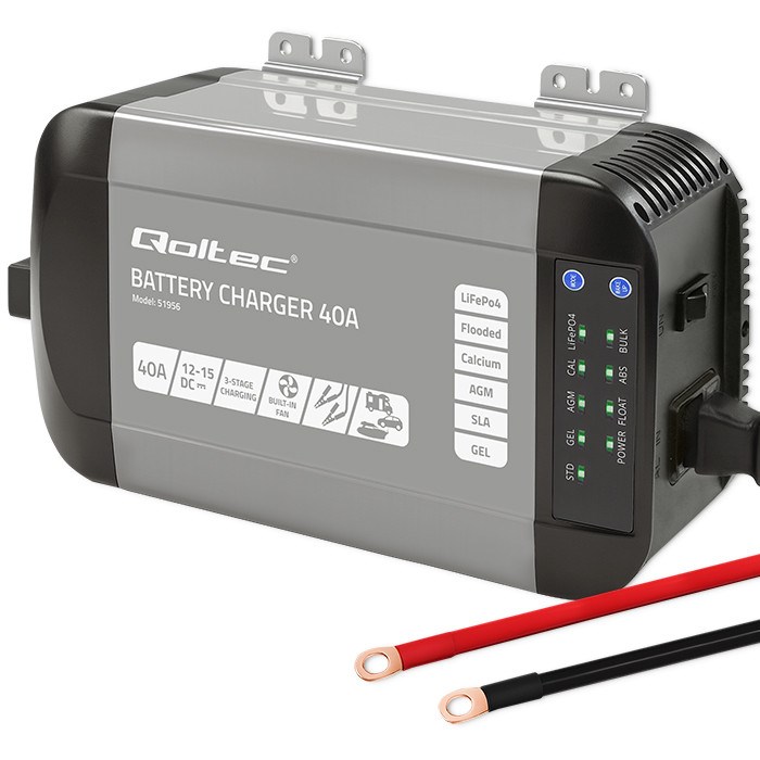 Qoltec Intelligent Professional Monolith Battery Charger