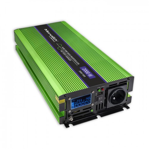 Qoltec Monolith power adapter/inverter Auto 2000