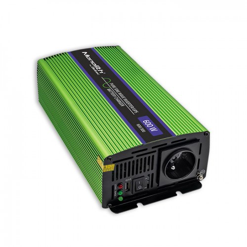 Qoltec Monolith power adapter/inverter Auto 600
