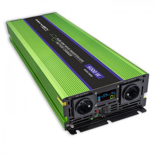 Qoltec Monolith power adapter/inverter Auto 6000