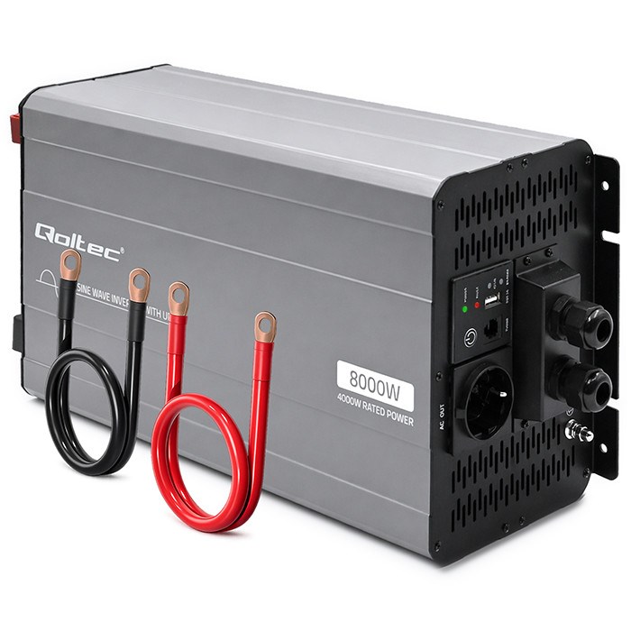 Qoltec Przetwornica napięcia Pure Sine Wave
