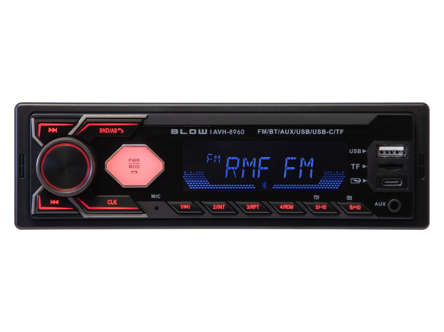 BLOW Car Radio AVH-8960 1DIN RDS