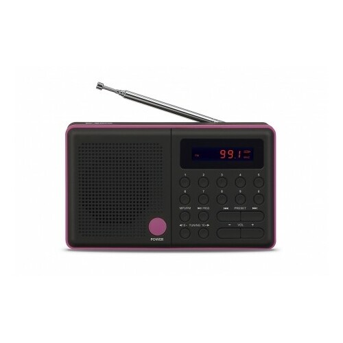Eltra Radio Pliszka USB, FM black