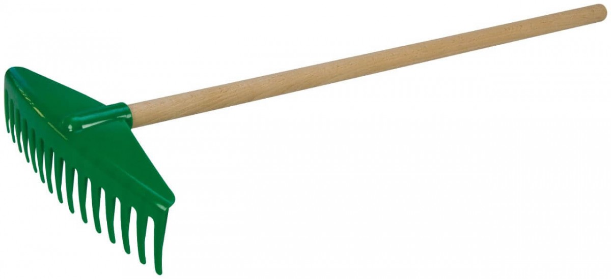 Lena  Rake with a wooden handle