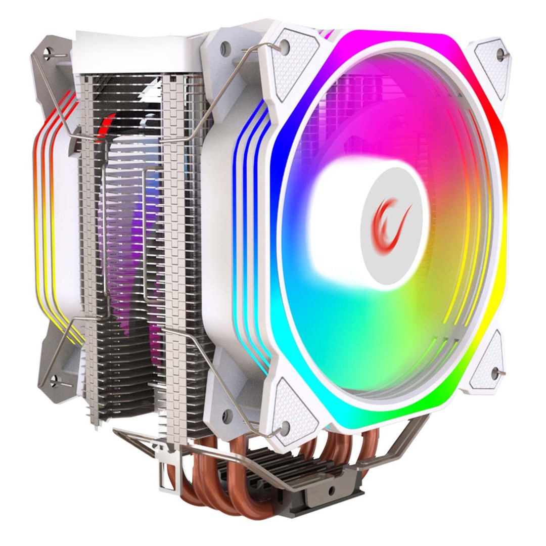 RAMPAGE  OCTAGON C60 CPU Cooler White