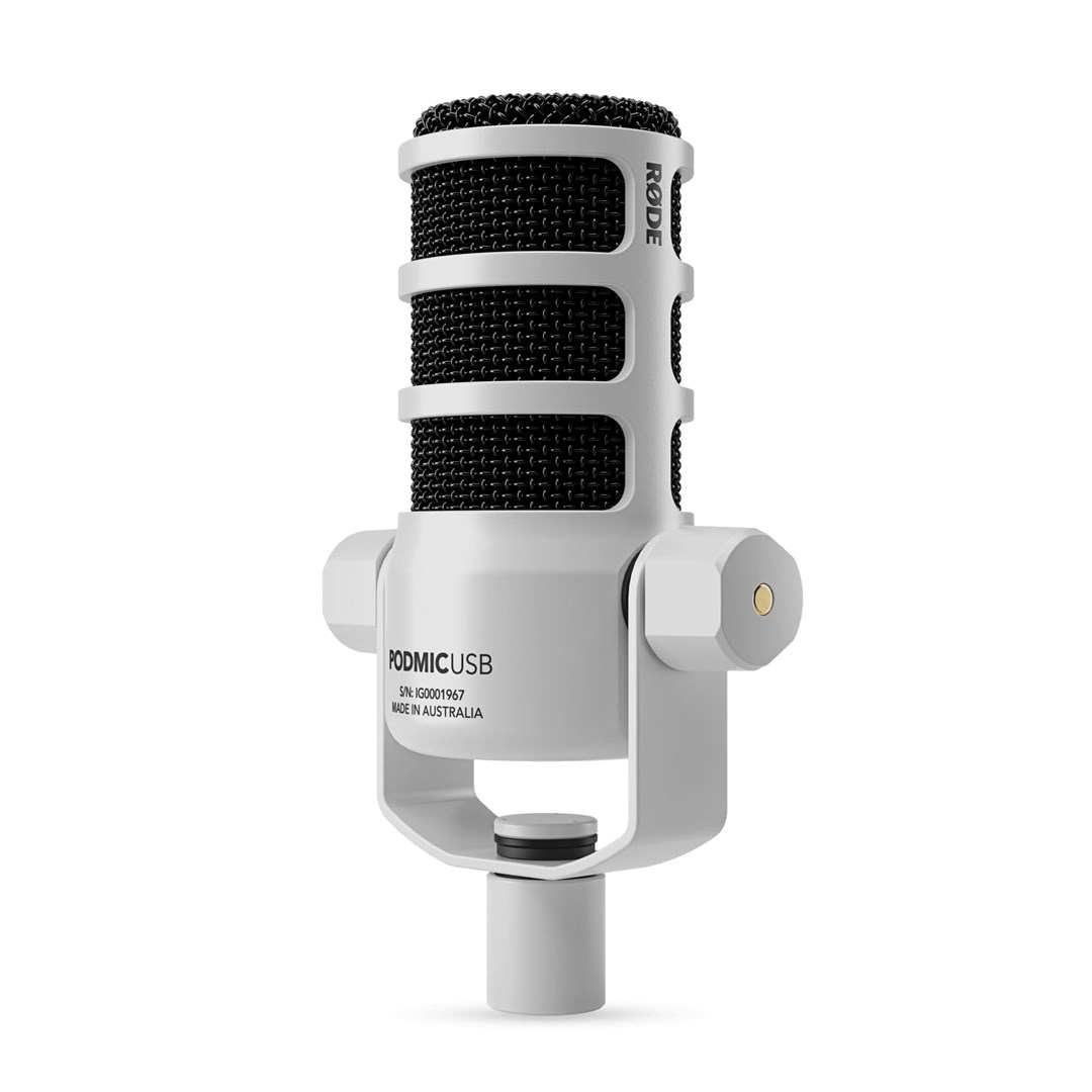 RODE RØDE PodMic USB White -