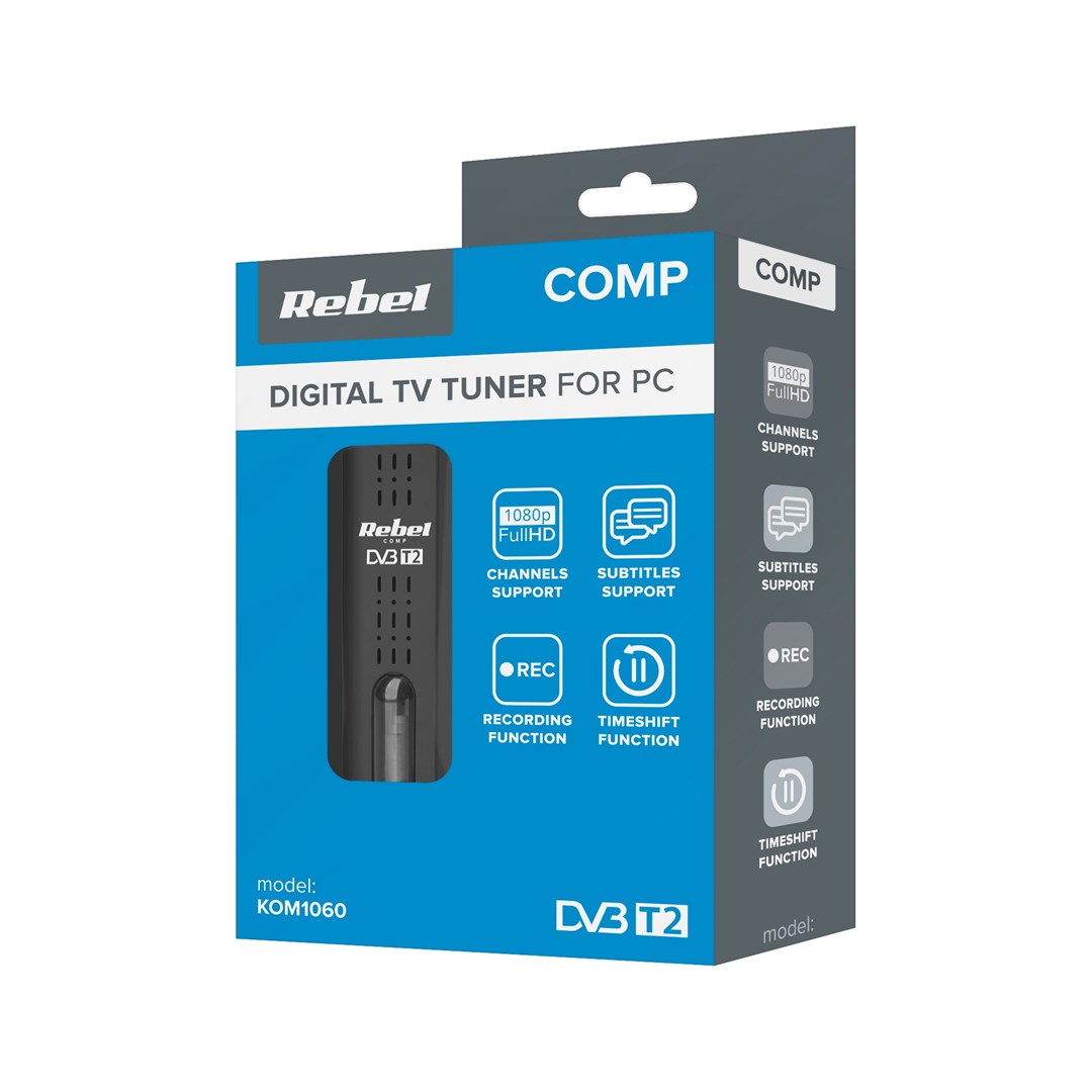 Rebel Comp Tuner DVB-T2,DVB-C,DVB-T