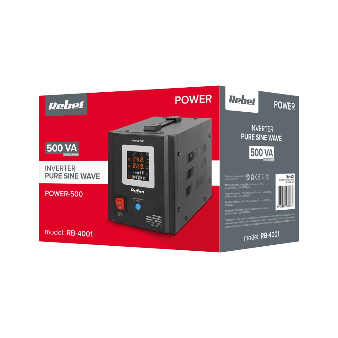 Rebel  POWER-500 emergency power supply –
