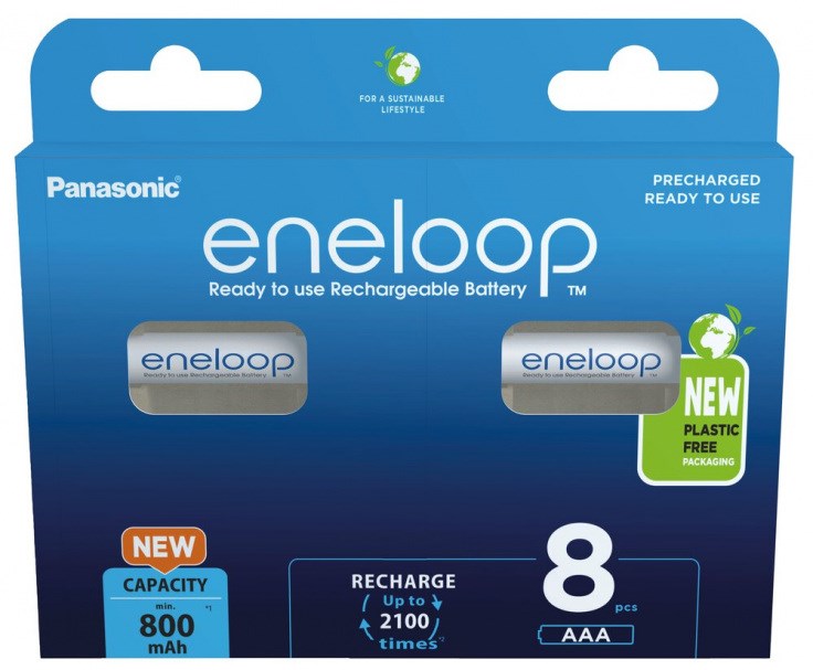 Panasonic Rechargeable batteries  ENELOOP AAA 800