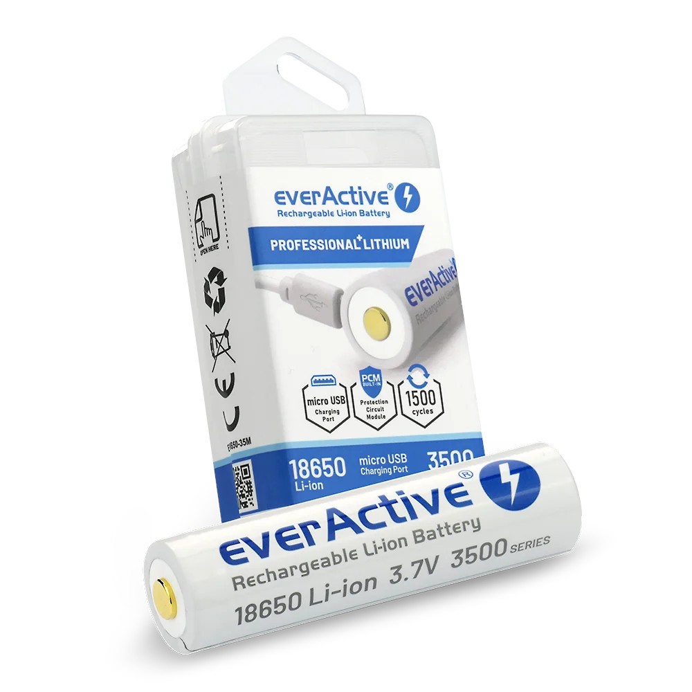 EverActive Rechargeble battery 18650 3,7V